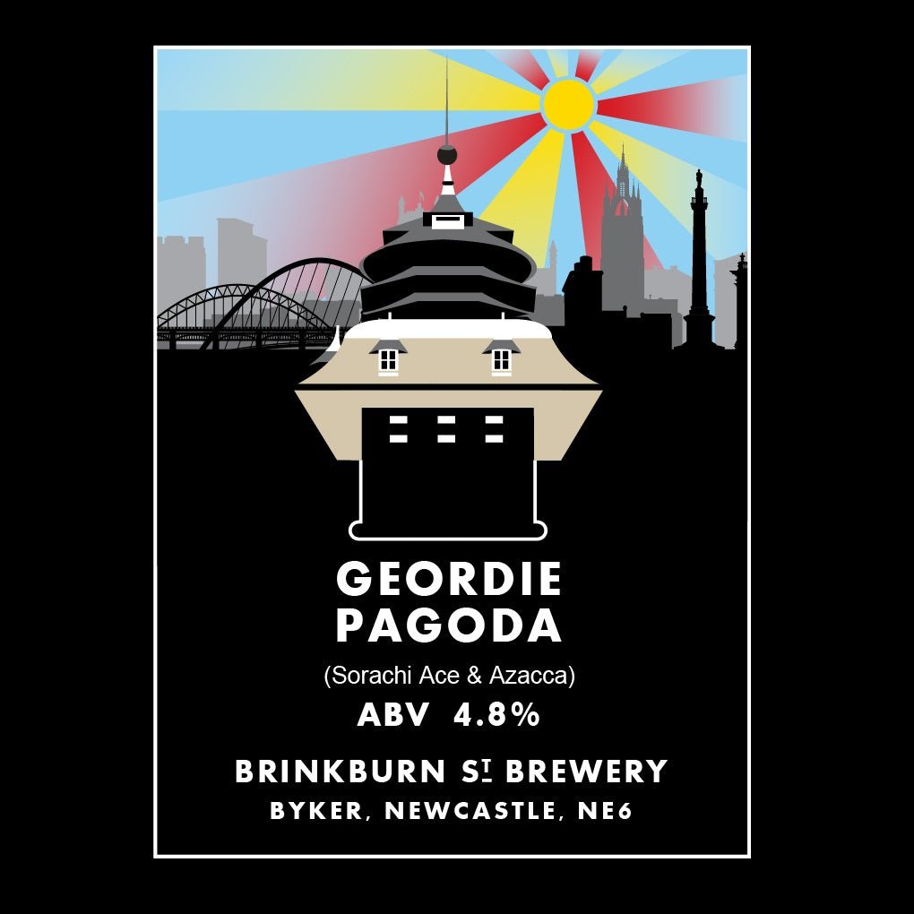 Geordie Pagoda (ABV 4.8%) - Brinkburn St Brewery