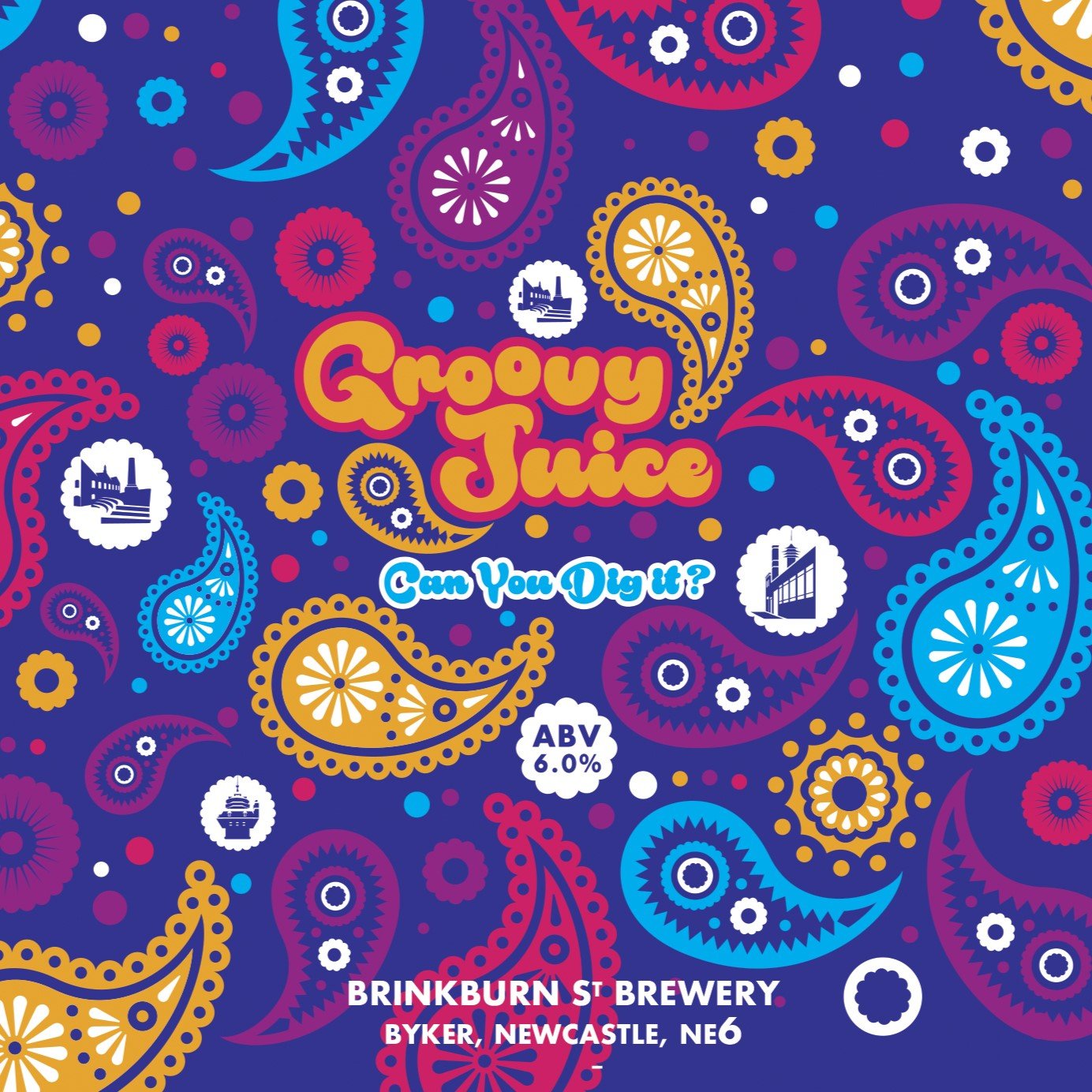 Groovy Juice (ABV 6.0%) - Brinkburn St Brewery