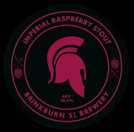 Imperial Raspberry Stout (ABV 10.4 %) - Brinkburn St Brewery