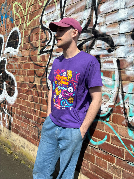 T Shirt – Groovy Juice - Brinkburn St Brewery